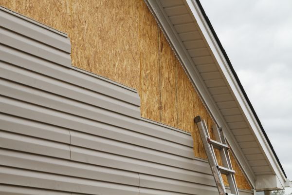 Grey Vinyl Siding Installation in Lancaster